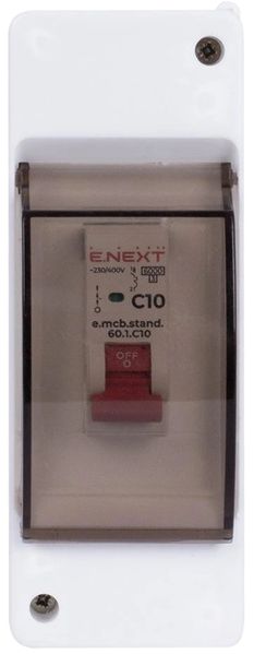 Enext e.plbox.stand.n.02k Корпус пластиковый 2-модульный навесной 30287 фото